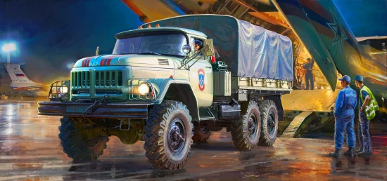 Russian Army Truck ZiL-131