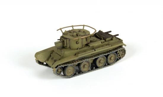 Soviet Light Artillery Tank BT-7А