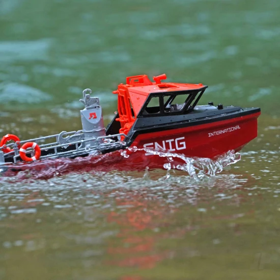 Henglong Search and Rescue Turbojet Boat - Red/Black
