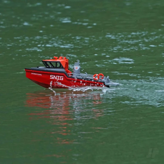 Henglong Search and Rescue Turbojet Boat - Red/Black