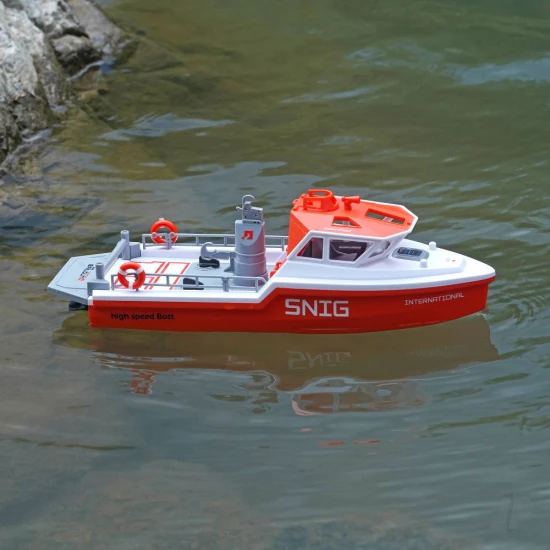 Henglong Search and Rescue Turbojet Boat - Orange/White