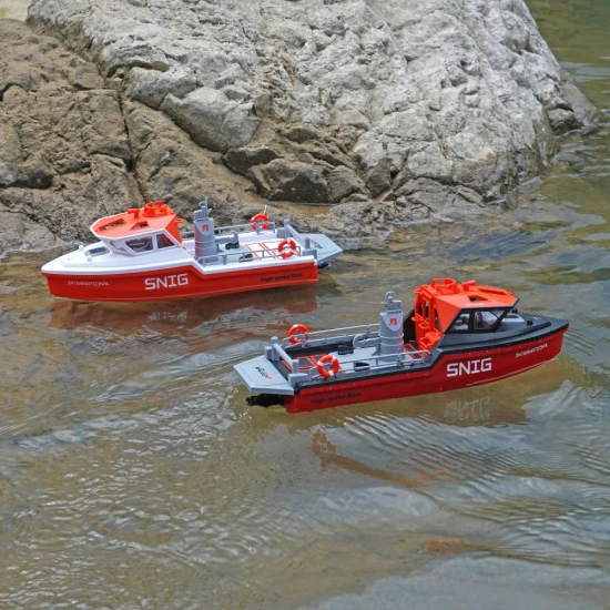 Henglong Search and Rescue Turbojet Boat - Orange/White