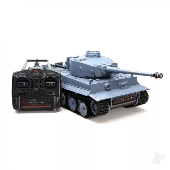 Henglong Henglong 1:16 German Tiger I with Infrared Battle System (2.4GHz  Shooter  Smoke  Sound  Metal Gearbox  Tracks  Driver Wheel  Idler)