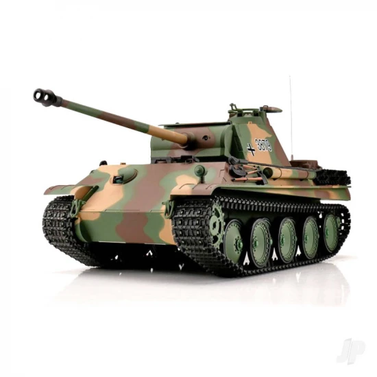 Henglong 1:16 German Panther Type G with Infrared Battle System (2.4GHz + Shooter + Smoke + Sound)