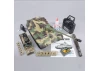 Henglong 1:16 German King Tiger Henschel with Infrared Battle System (2.4GHz  Shooter  Smoke  Sound  Metal Gearbox  Metal Tracks  Sprocket  Idler)