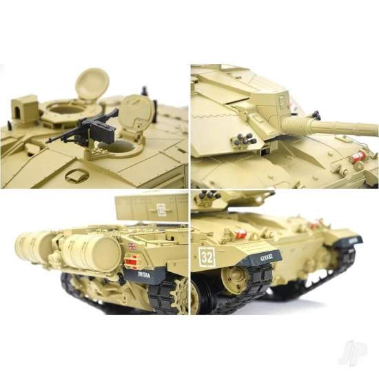 Henglong 1:16 US British Challenger 2 with Infrared Battle System (2.4GHz + Shooter + Smoke + Sound)