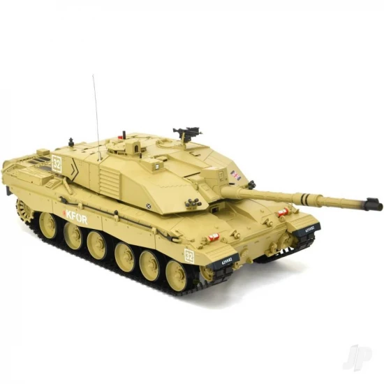 Henglong 1:16 US British Challenger 2 with Infrared Battle System (2.4GHz + Shooter + Smoke + Sound)