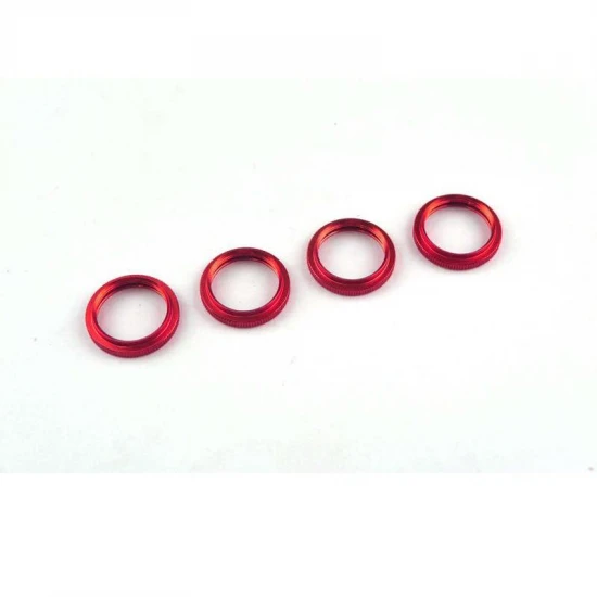 Hong Nor #387D-R - 16mm Shock Spring Adjuster - Red