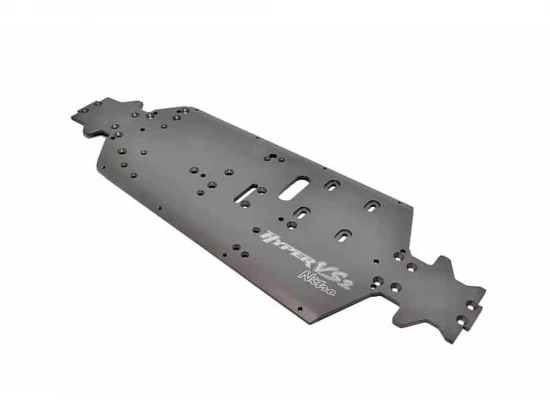 Hobao Hyper VS2 CNC 7075 Aluminium. Lightweight Chassis - Nitro