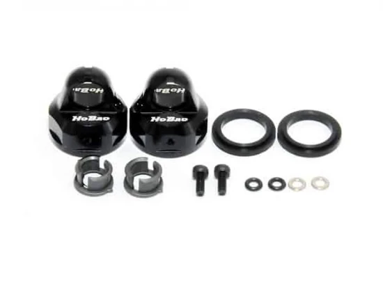 Hobao Hyper Tt2E/Sc2E 12mm Aluminium Shock Cap Set (2)