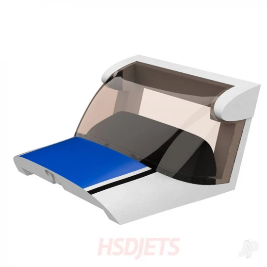 HSD Jets Battery Cover with Canopy (Blue) (for 182  2000mm)