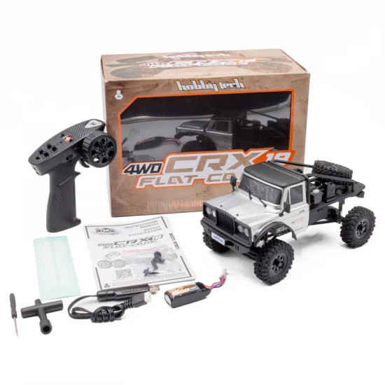 Hobbytech CRX18 Flat Cage 4WD SILVER