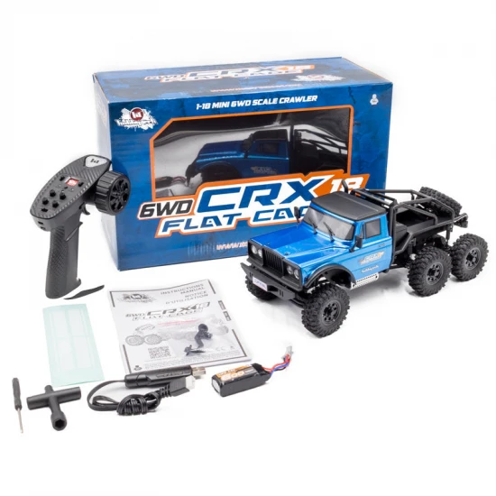 Hobbytech CRX18 Flat Cage 6wd BLUE