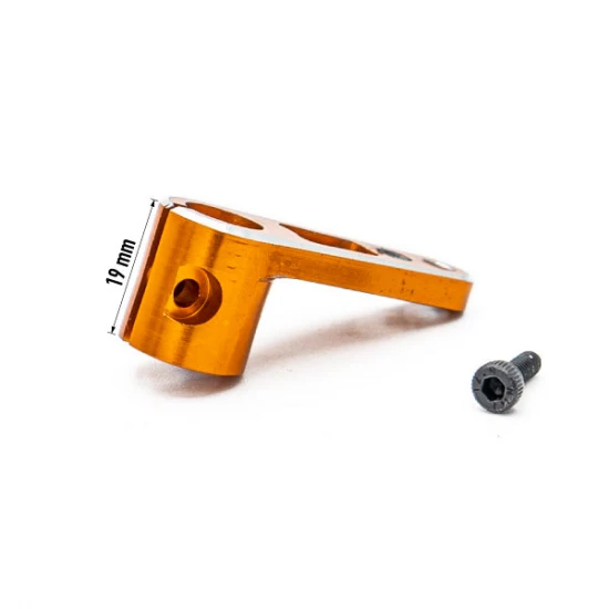 Hobbytech Spirit NXT Racing 1-8 steering servo horn in aluminium Orange 25T