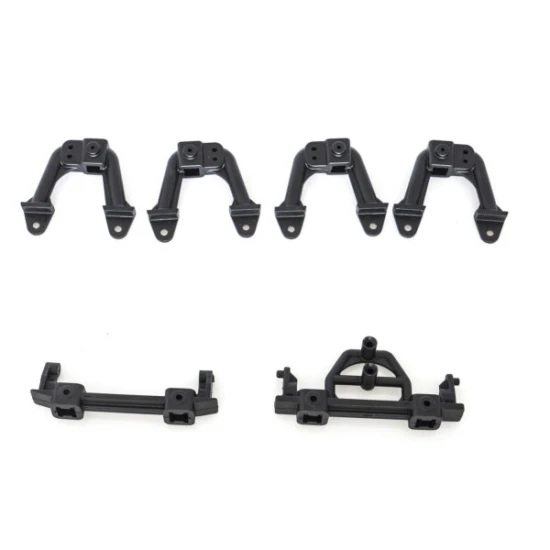 Hobbytech CRX F&R Bumper Holder + F&R Shocks Hoop