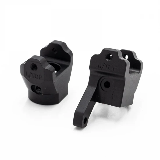 Hobbytech CRX Optional Front Steering C Hub in aluminium - Black