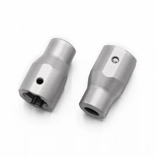 Hobbytech CRX Optional Rear Axle Lockout in aluminium - Mat