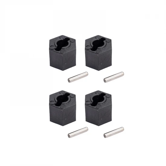 Hobbytech Rogue Terra Plastics wheel hub hex + pins (x4)