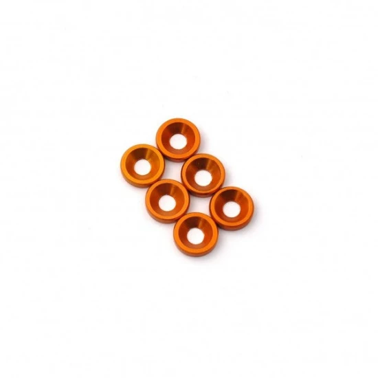 Hobbytech Spirit NXT M3 Orange Countersunk Washer