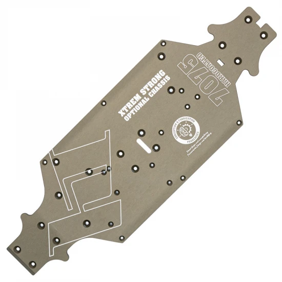 Hobbytech Spirit NXT 6S-Evo 4S 4mm main chassis in aluminium
