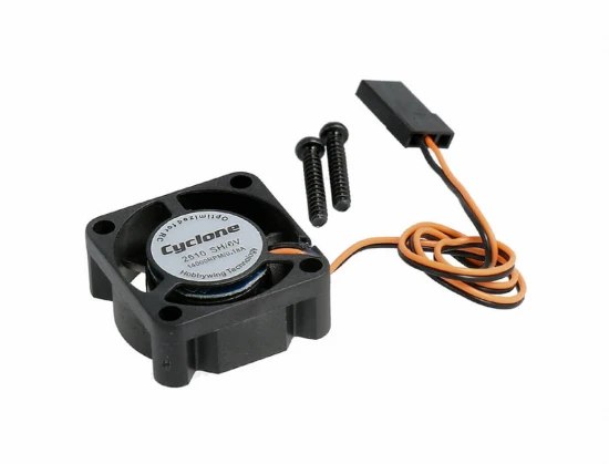 Hobbywing Fan P2510 Jr3P 25mm 6V 14 - 000Rpm Black E