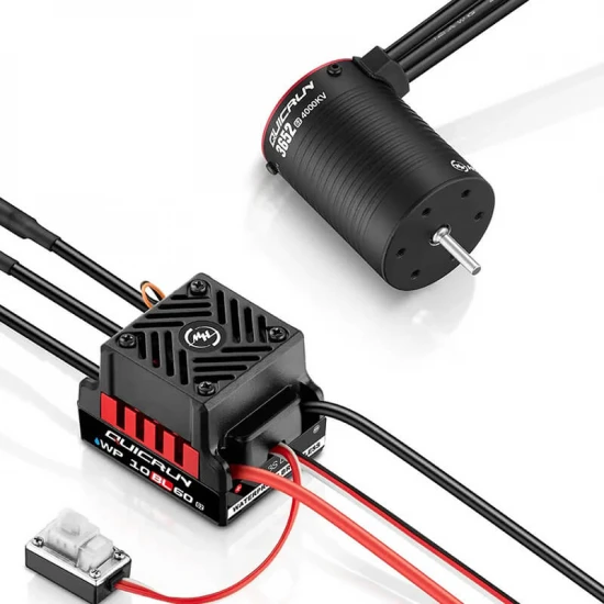Hobbywing Quicrun WP10BL60 ESC Combo With 3652SL 4000Kv G2 Motor