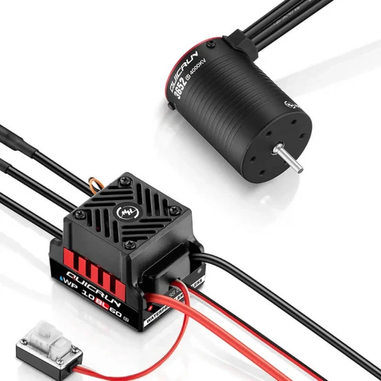Hobbywing Quicrun WP10BL60 ESC Combo With 3652SL 5400Kv G2 Motor