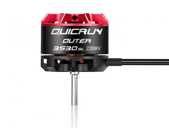 Hobbywing Quicrun WP 10BL80 Crawler ESC Combo With 3530SL 2200Kv Outrunner Motor