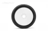 Jetko Lesnar Ultra Soft 1:8 Buggy Tyres Pre Glued on White Revo Rims (2)
