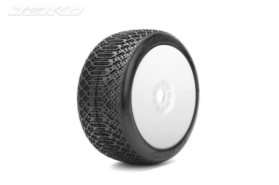 Jetko J One LIGHT COMPOSITE SOFT 1:8 Buggy White Wheels (2)