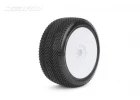 Jetko J Ten Composite Soft 1:8 Buggy Pre-glued White Revo Rims (2)