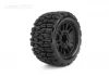 Jetko EX Slayer Belted MT Tyres on Black 12-17mm Hex Wheels (2)