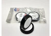 Jetko Arena Medium EOS 2WD 1:10 Buggy 2.2 Front Tyres Mounted on White Wheels (2)