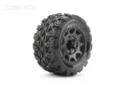 Jetko EX King Cobra ST Tyres Mounted on Black 2.8 Wheels (2)