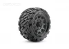 Jetko EX Rockform ST Tyres Mounted on Black 2.8 Wheels (2)