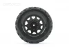 Jetko EX Rockform MT Tyres Mounted on Black 2.8 Wheels (2)