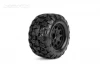 Jetko EX Tyre MT Slayer Black Wheel 2.8 on 12/14/17mm Hex Wheels (2)