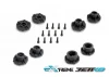 Jetko EX Tomahawk 1:8 Buggy Tyres Mounted on Black Wheels (2)