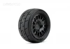 Jetko EX Formula 1:10 Slicks Tyre Black Wheel 12mm Hex (4)