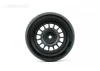 Jetko EX Formula 1:10 Slicks Tyre Black Wheel 12mm Hex (4)
