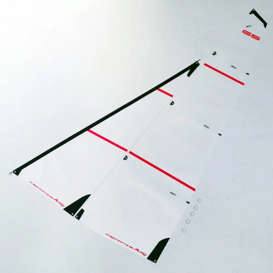 Joysway DF65V6-V8 A Sail Set 50 Micron Mylar - Round Tube Pac