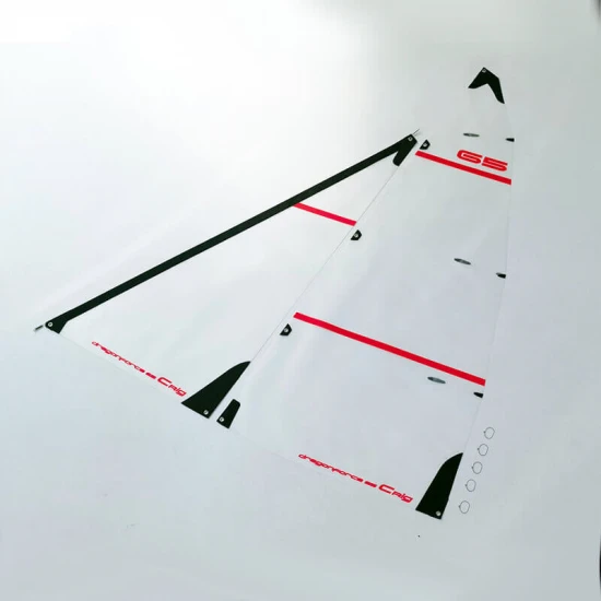 Joysway DF65V6-V8 C Sail Set 50 Micron Mylar - Round Tube Pac