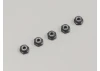 Kyosho Aluminium Nylon Lock Nuts M2.6 X3.0 (5) Gun Metal