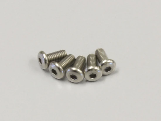 Kyosho Hex Button Screws 2.6X6mm (5) Titanium