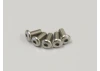 Kyosho Hex Button Screws 2.6X6mm (5) Titanium