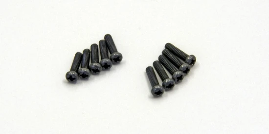 Kyosho Round Head 2X8mm Metallic Screws (10)