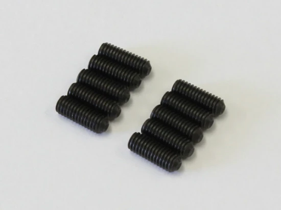 Kyosho Metallic Headless Set Screws 3X8mm (10)