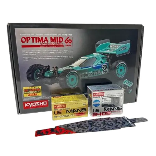 Kyosho Optima Mid '87 60th Le Mans 240 Gold –