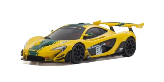 Kyosho Mini-Z MR04 RWD McLaren P1 GTR Yellow/Green (W-MM/KT531P)