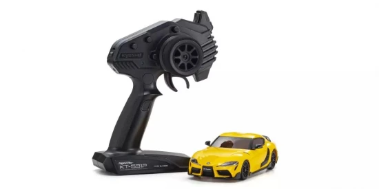 Kyosho Mini-Z MR04 RWD Toyota GR Supra TRD Aero Light Yellow (N-MM2)